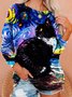 Black Tuxedo Cat Sweatshirt