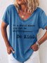 In A World Where You Can Be Anything Be Kind V Neck Tee