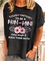 Tough Enough To Be A  MOM AND MIMI Shirt