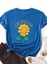 Funny Sunflower Women's T-Shirt
