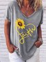 Faith Sunflower Women's T-Shirt