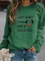 I Just Want To Drink Wine And Rescue Dogs Women's Sweatshirt