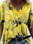 Floral print women's T-shirt