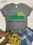 St Patrick's Truck Happy St Patrick's Day Graphic Tee