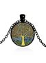 Women's Fashion Tree Graphic Jewelry Necklace