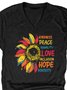 PEACE LOVE HOPE Shirt & Top