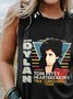 Bob Dylan Tom Petty Heartbreakers True Confessions Tour Shift Sleeveless People Woman Vests