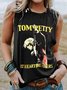 Tom Petty Heartbreakers Sleeveless Casual Woman Tank