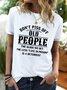 Don't Piss Off Old People  Women's Tee