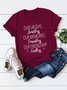 Our Laughs Are Limitless Shift Letter Casual Friends T-Shirts