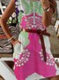 Casual Cotton-Blend Knitting Dress