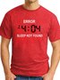Error 404 Sleep Not Found Men's T-shirt
