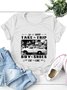 Life Is Short Take The Trip Women Funny Vacation Casual T-Shirt