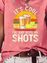 It's Cool I've Had Both My Shots Tequila Vaccinated shirt