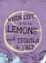 When Life Gives You Lemons Women Tshirt