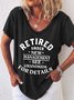 Retired Under New Management See Grandkids For Details Funny Words Shirts