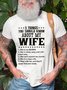 Five Things About My Wife  Men's T-shirt