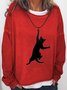 Funny Cat  Casual Sweatshirts