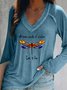 Dragonfly Whisper Words Of Wisdom Shirt Let It Be Women's V-neck sweatshirt