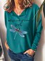 Whisper Words Of Wisdom Dragonfly Sweatshirt