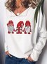Christmas Gnomes Women‘s Crew Neck Sweatshirts