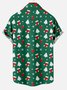 Christmas Casual Shirt Collar Shirts & Tops