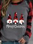 Christmas Goblin Cotton Blends Sweatshirts