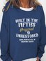 Built In The Fifties Printed Sweatshirt