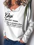 Gigi Like A Grandmother But So Much Cooler Casual Cotton Blends Sweatshirts