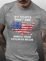 My Rights Dont End Where Your Feelings Begin America Tshirts