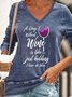 A Day Without Wine Is Like Just Kidding Women's Casual Sweatshirts