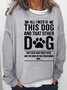 Dog Lover Casual Sweatshirts
