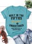 Funny Printed T Shirts With Fifties