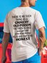 There Is No Such Thing As A Grouchy Old Person Men's T-shirt