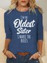 Funny Sister Casual Tops