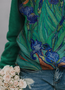Floral Pattern Women's Sweatshirt