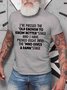 Old Enough To Know Better Men's T-shirt