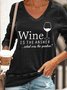 Wine Is The Answer Women's Sweatshirts