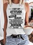 I Get An Awesome Dad Casual Vests