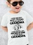Funny Kids Letter T-shirt