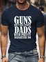 Dad & Daughter Funny Casual Short Sleeve T-shirt