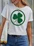 St. Patricks Day Shamrock Women's Short Sleeve T-shirt