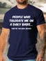 Funny People Who Tolerate Me On A Daily Basis T-Shirt