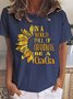 Sunflower- In the world full of Grandmas, be a GaGa Women's Short Sleeve T-Shirt