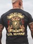 Marines Veteran Shirt I May Not Have A PhD But I Do Have A DD-214 And The Title U.S. Marine T-Shirt