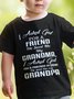 Funny I Asked God For A Friend He Sent Me My Grandma Cotton T-shirt