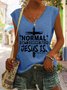 Normal Isn't Coming Back But Jesus Is Revelation 14 Casual Knit Tank