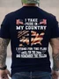 I Take Pride In My Country I Stand For The Flag Kneel For The Cross And Remember The Fallen  Cotton Short Sleeve T-Shirt