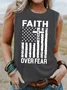 Faith Over Fear Women's Knit Tank