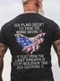 Our Flag Does Not Fly The Wind Moving It Men's Short Sleeve T-Shirt